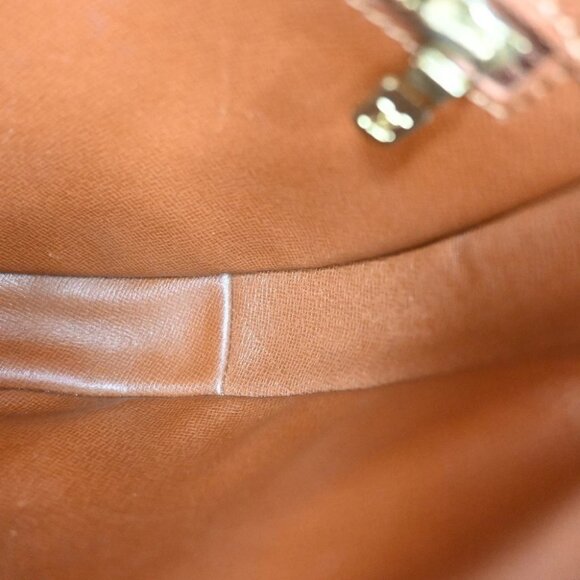 LOUIS VUITTON Chantilly PM Shoulder Bag Monogram Leather Brown - Picture 11 of 16
